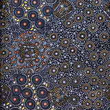 WOMEN COLLECTING WATER YELLOW by Aboriginal Artist CHRISTINE DOOLAN