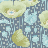 Tilda Gardenlife - Poppies Grey Green