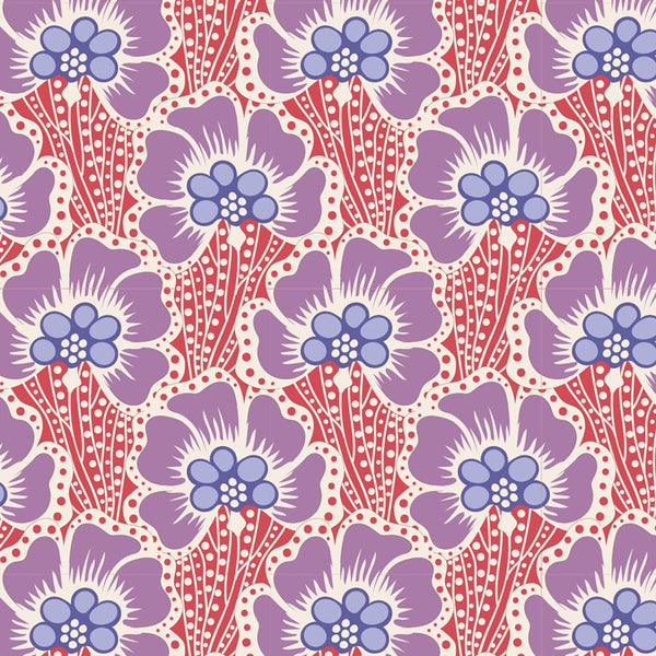 Tilda COTTON BEACH - 100325 Ocean Flower Coral