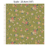 Tilda Chic Escape DAISYFIELD - Green #110049