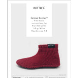 Botties SLIPPER SOLE & INSOLE SET including Choice of Patterns to Knit, Crochet or Sew)