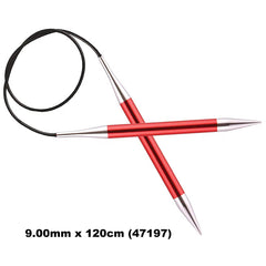 KnitPro ZING - FIXED CABLE CIRCULAR Knitting Needles - Choose Size
