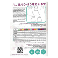 TADAH - ALL SEASONS DRESS & TOP - Size 0000 - 10 Years