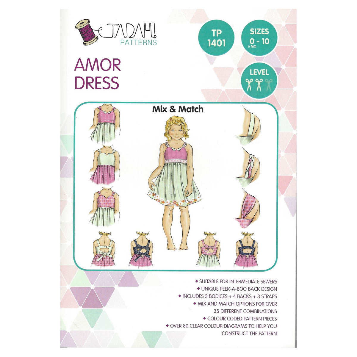 TADAH - AMOR DRESS - 0 (6-12months) - 10