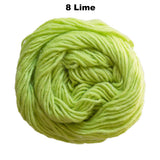 A LA MODE 8Ply/DK/Worsted Wool/Mohair/Polyamide 50g/100m Ball CHOOSE COLOUR