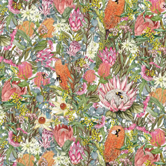 D/F Australian Wildflowers by Devonstone (Australia)- 100% Cotton