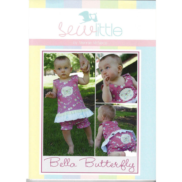BELLA BUTTERFLY - Pattern - by Australian Designer Melanie McNeice of Sew Little