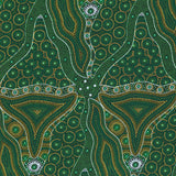 BUSH TOMATO & WATERHOLE GREEN by Aboriginal Artist Cindy Wallace