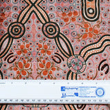 BUSH FOOD ECRU by Aboriginal Artist CINDY WALLACE