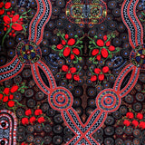 BUSH FOOD RED by Aboriginal Artist CINDY WALLACE