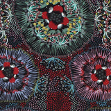 BUSH PLUM BLACK by Australian Aboriginal Artist Polly Naparulla Wheeler