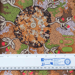BUSH SWEET POTATO GREEN by Aboriginal Artist AUDREY MARTIN NAPANANGKA