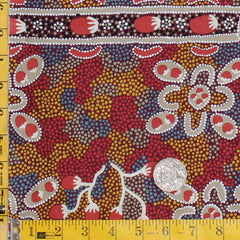 BUSH TOMATO RED by Aboriginal Artist AUDREY NAPANANGKA