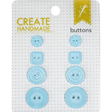 BUTTONS - 8 Carded - 4 matching pairs