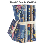 Tilda CHIC ESCAPE -  FQ Bundle Blue - # 300130 - 5 FQ's