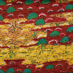 CANTEEN CREEK RED by Aboriginal Artist YVONNE BONNEY