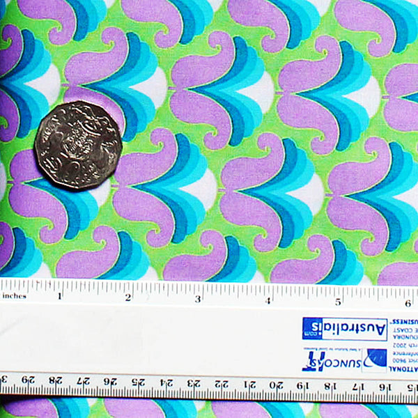 EB/SS CHLOE PURPLE/GREEN - 60's Scrapbag