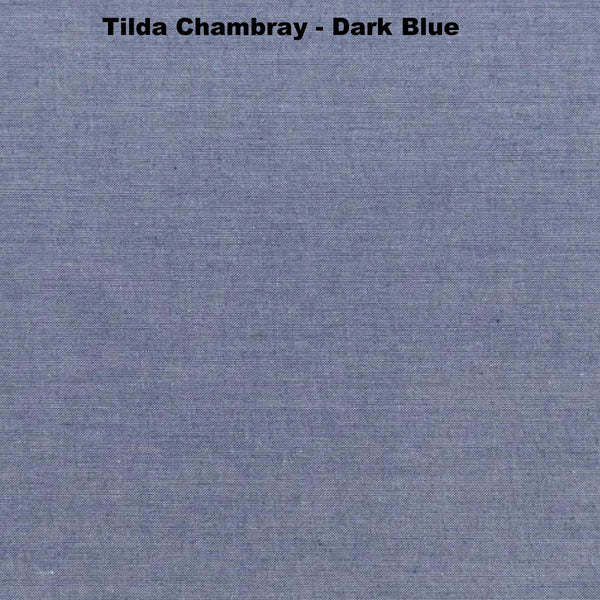 Tilda Chambray - Dark Blue #160007