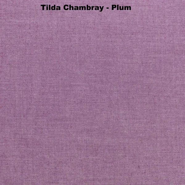 Tilda Chambray - Plum #160010