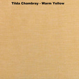 Tilda Chambray - Warm Yellow #160015