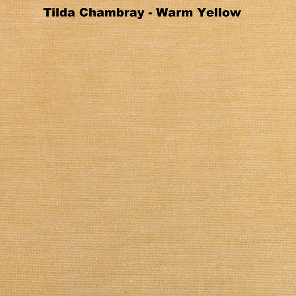 Tilda Chambray - Warm Yellow #160015