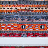 DREAMING IN ONE FLAME by Aboriginal Artist BRADLEY STAFFORD