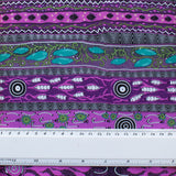 DREAMING IN ONE PURPLE by Aboriginal Artist BRADLEY STAFFORD