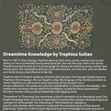 DREAMTIME KNOWLEDGE GREEN by Aboriginal Artist TREPHINA SULTAN