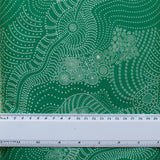 DREAMTIME RIVERBED GREEN by Aboriginal Artist Anna Pitjara