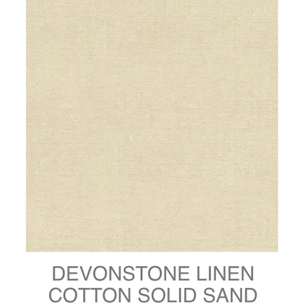 D/L Devonstone Linen Solids 55% Linen 45% Cotton - #4105 SAND