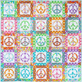 PEACE QUILT PATTERN & TEMPLATE SET - by Australian Designer Emma Jean Jansen