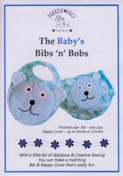 The Baby's Bibs 'n Bobs - Pattern - by Australian Designer Heidi Ho Patterns