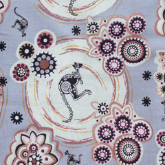 KANGAROO 2 ASH by Aboriginal Artist SAMANTHA JAMES