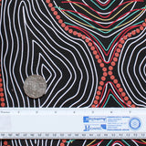 KOKOS STRING BLACK by Aboriginal Artist AUDREY NAPANANGKA