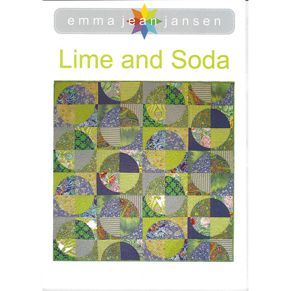 LIME AND SODA Quilt Pattern - by Australian Designer Emma Jean Jansen
