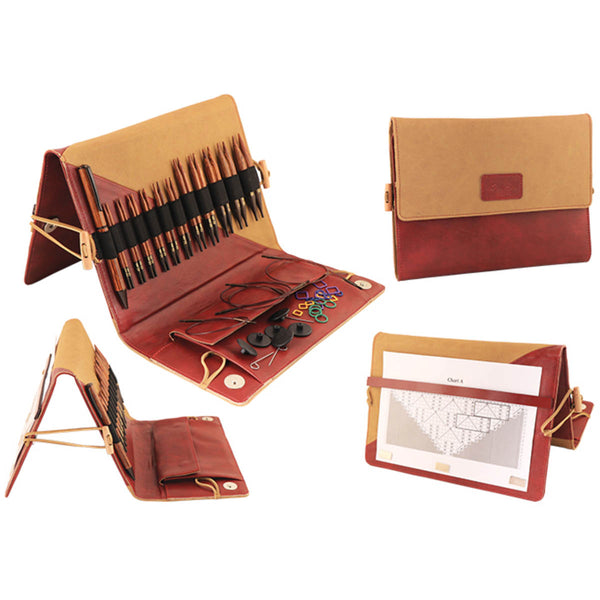 KnitPro (31282) GINGER DELUXE Special Limited Edition IC Knitting Needle Set of 11 Pairs+Case+Extras