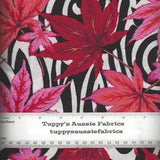 KF/ MAPLE STREAM BLACK- Kaffe Fassett