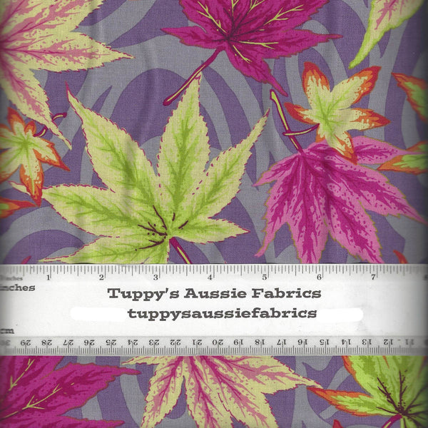 KF/ MAPLE STREAM MAUVE- Kaffe Fassett