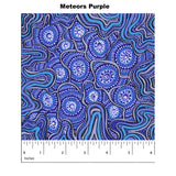 METEORS PURPLE by Australian Aboriginal Artist Heather Kennedy