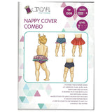 TADAH - NAPPY/DIAPER COVER COMBO - Sizes0000 (newborn) - 3yrs