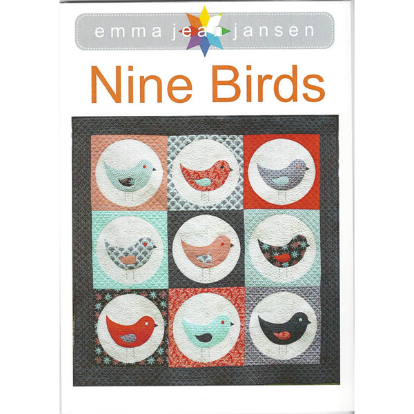 NINE BIRDS -  Quilt Pattern - by Australian Designer Emma Jean Jansen