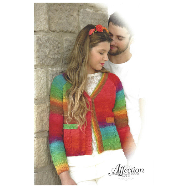 NORO ROMANCE -  12 knitting designs - by Jenny Watson