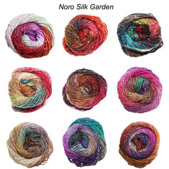 SILK GARDEN silk/mohair/lambswool 10ply/Aran/Worsted/50g/100m Skein/Ball CHOOSE COLOUR