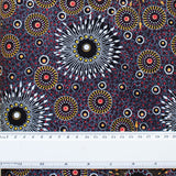 ONION DREAMING PURPLE by Aboriginal Artist Doris Inkamala
