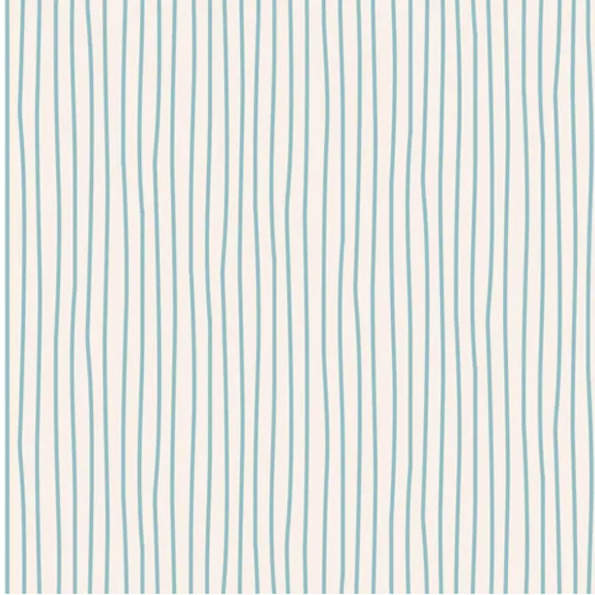 Tilda Basics - Classic - Pen Stripe - Light Blue