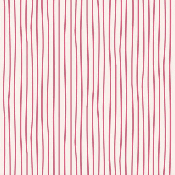 Tilda Basics - Pen Stripe - Pink