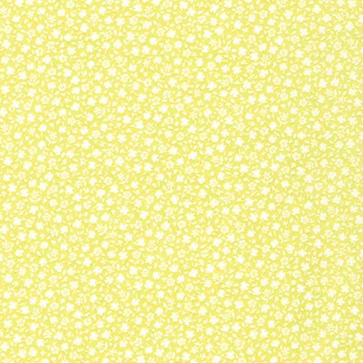 RK/ Robert Kaufman - Petite Lawn Yellow - (Small Print)