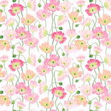 PB/ Pink Poppies 100% Cotton