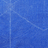 PLUM SEEDS BLUE by Aboriginal Artist  KATHLEEN PITJARA