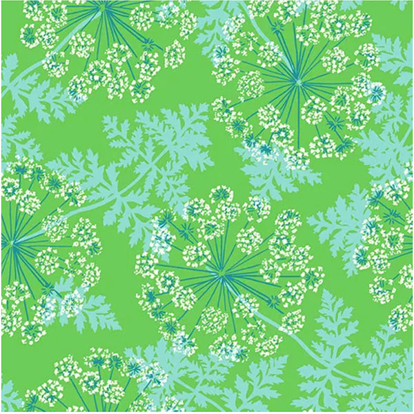 A/ Flora & Fauna QUEEN ANNE'S LACE GREEN